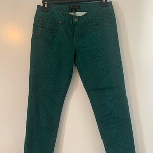 Snake Print Jeans